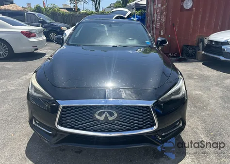 2017 Infiniti Q60 из США, поврежденный, VIN JN1FV7EL1HM701760